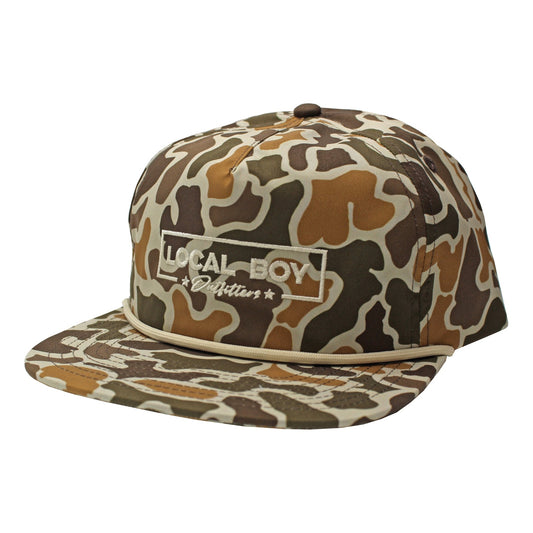 Local Boy Low Profile Rope Hat - Broadway - LCV - Mercantile213