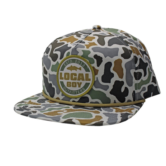 Local Boy Low Profile Rope Hat - Classic Red - LCB - Mercantile213