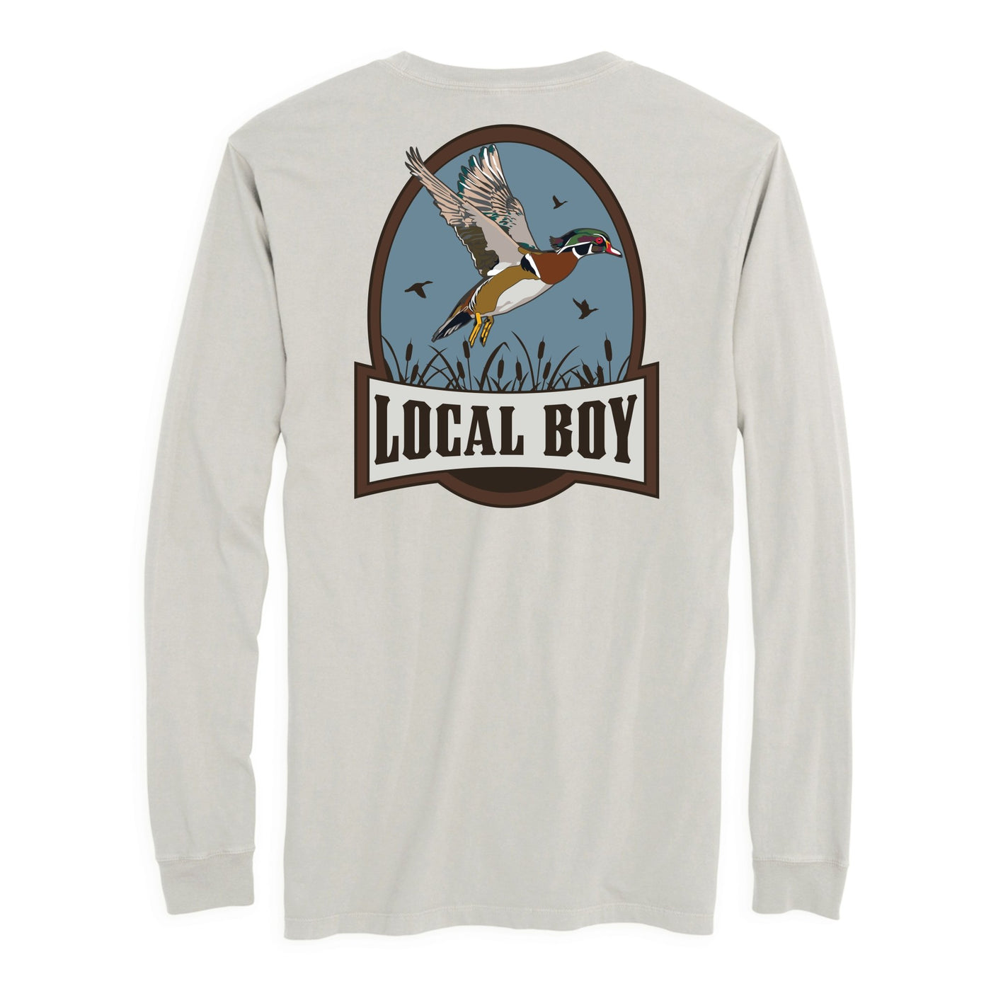 Local Boy LS Tee - Swamp Duck - SIL - Mercantile213