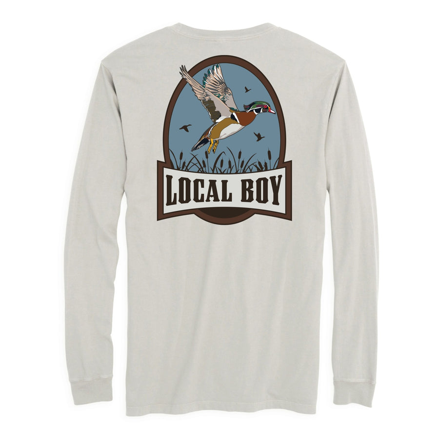 Local Boy LS Tee - Swamp Duck - SIL - Mercantile213