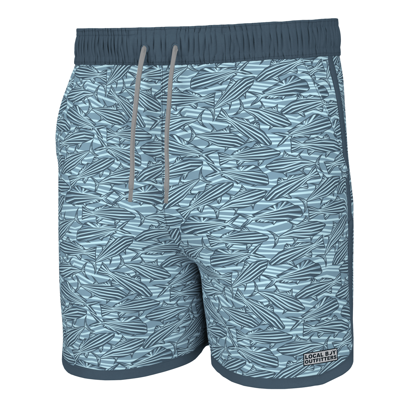 Local Boy Men's Wando Swim Trunks - IMP - Mercantile213