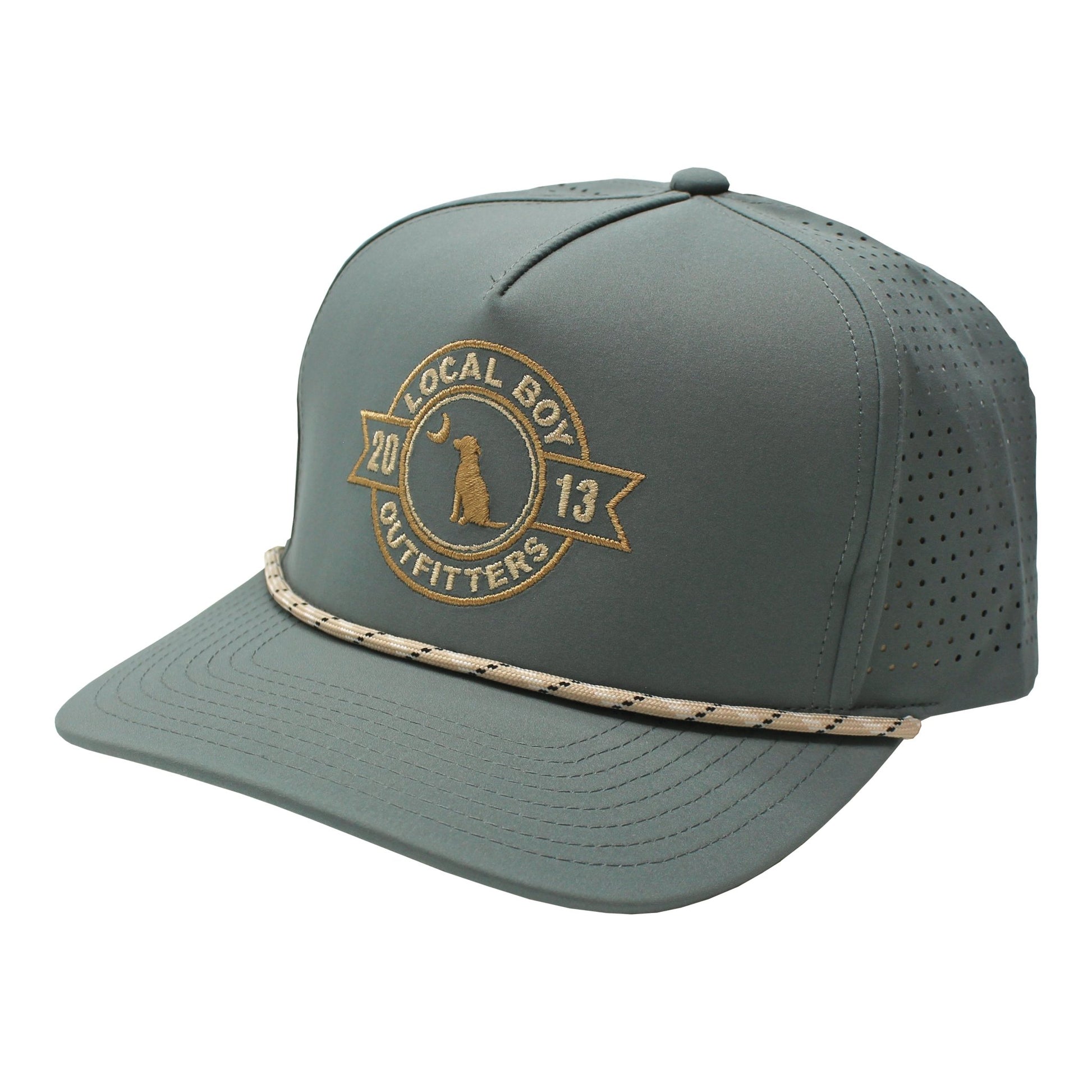 Local Boy Perforated Rope Hat - Banner - WGY - Mercantile213