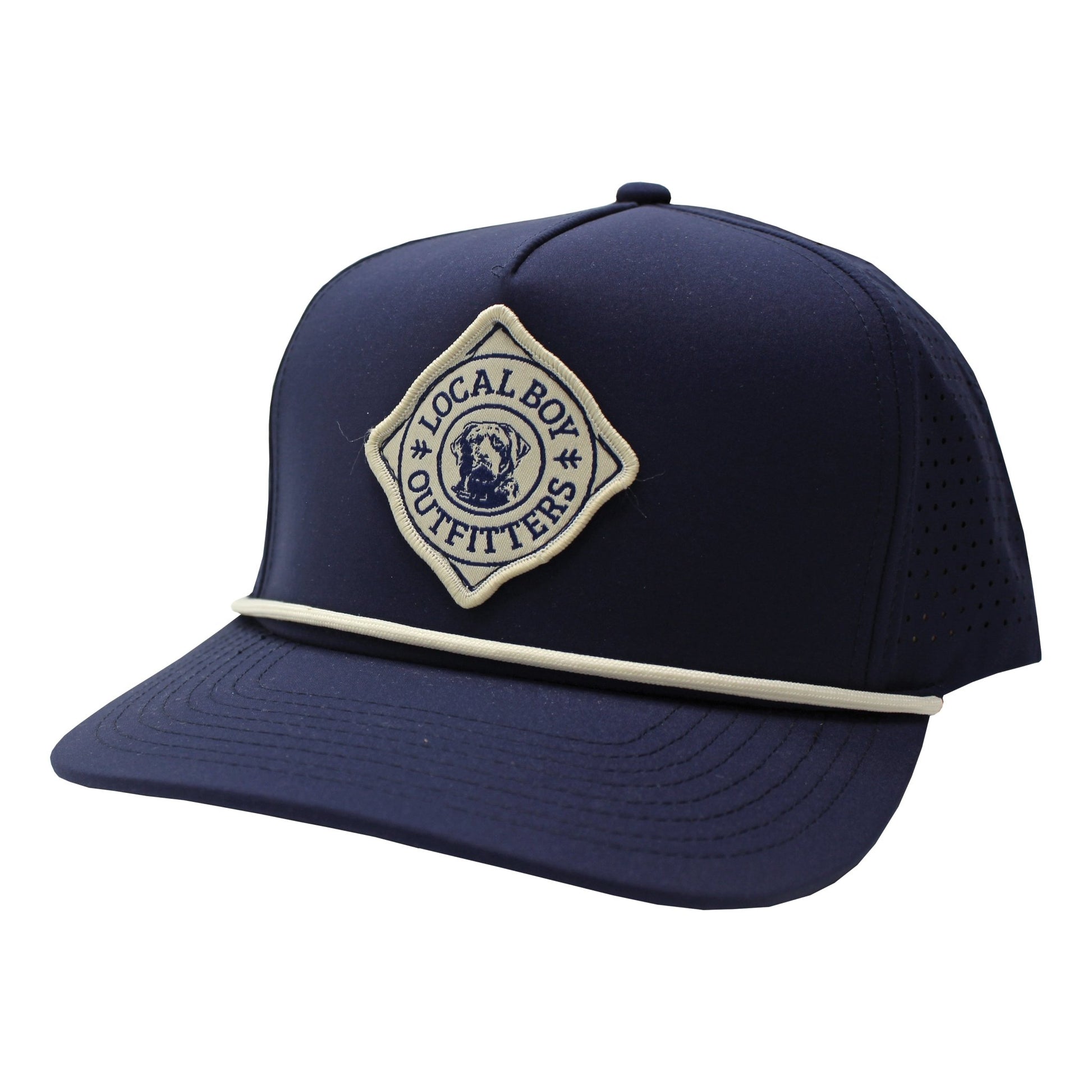 Local Boy Perforated Rope Hat - Diamond Lab - DNY - Mercantile213