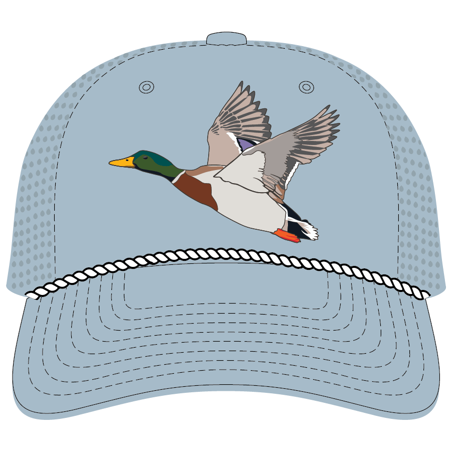 Local Boy Perforated Rope Hat - Mallard - LGB - Mercantile213
