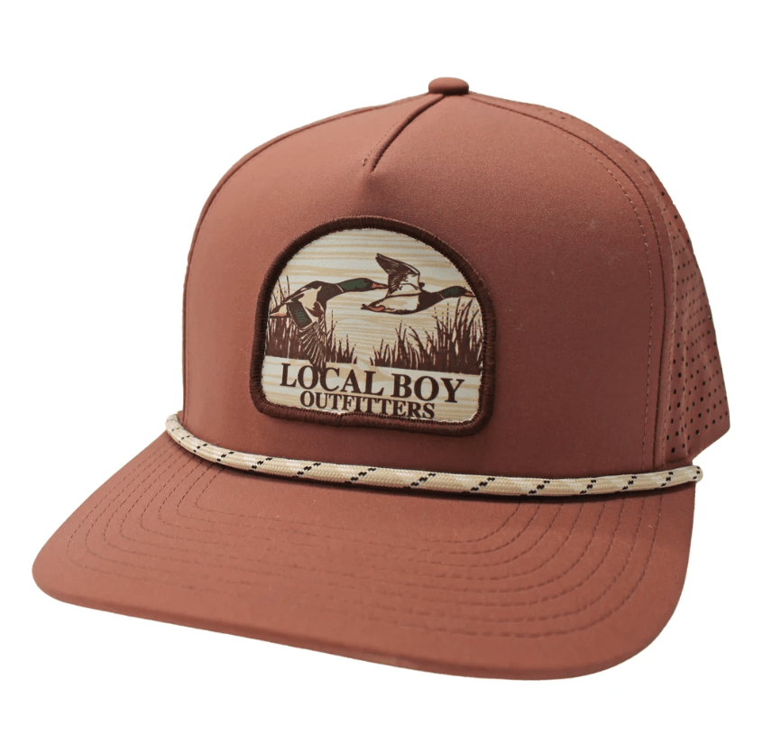 Local Boy Perforated Rope Hat- Mallard Marsh - BRC - Mercantile213