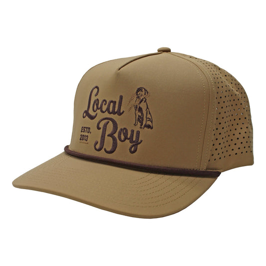 Local Boy Perforated Rope Hat - Shed Hunter - CLY - Mercantile213