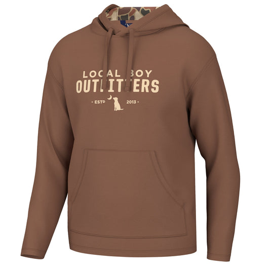 Local Boy Poly Fleece Hoodie - Clay - Mercantile213