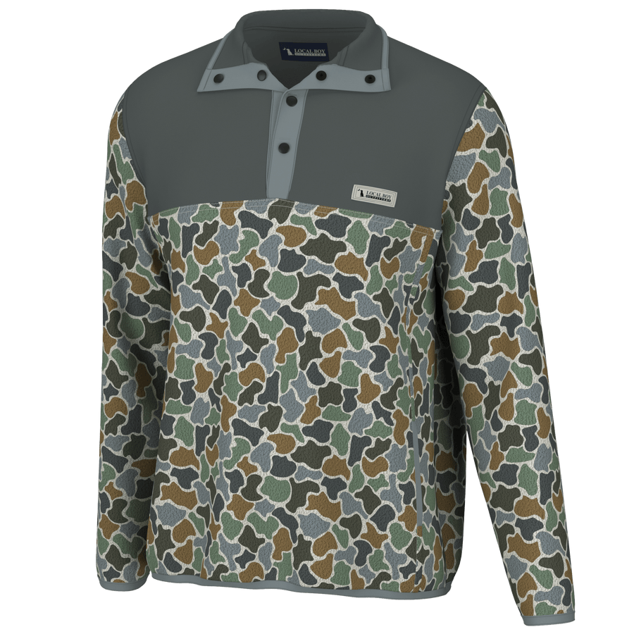 Local Boy Quarter Snap Pullover - FCBL - Mercantile213