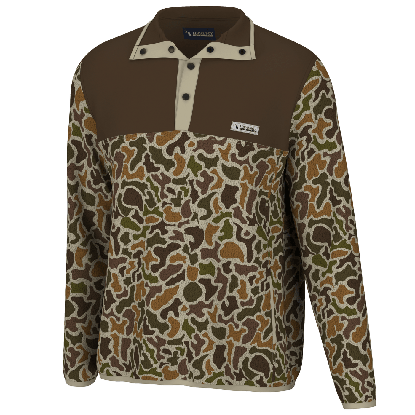 Local Boy Quarter Snap Pullover - LCV - Mercantile213