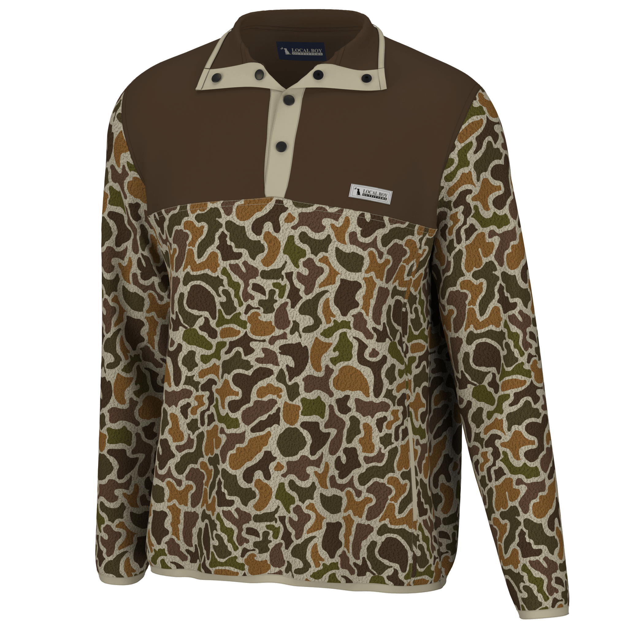 Local Boy Quarter Snap Pullover - LCV - Mercantile213