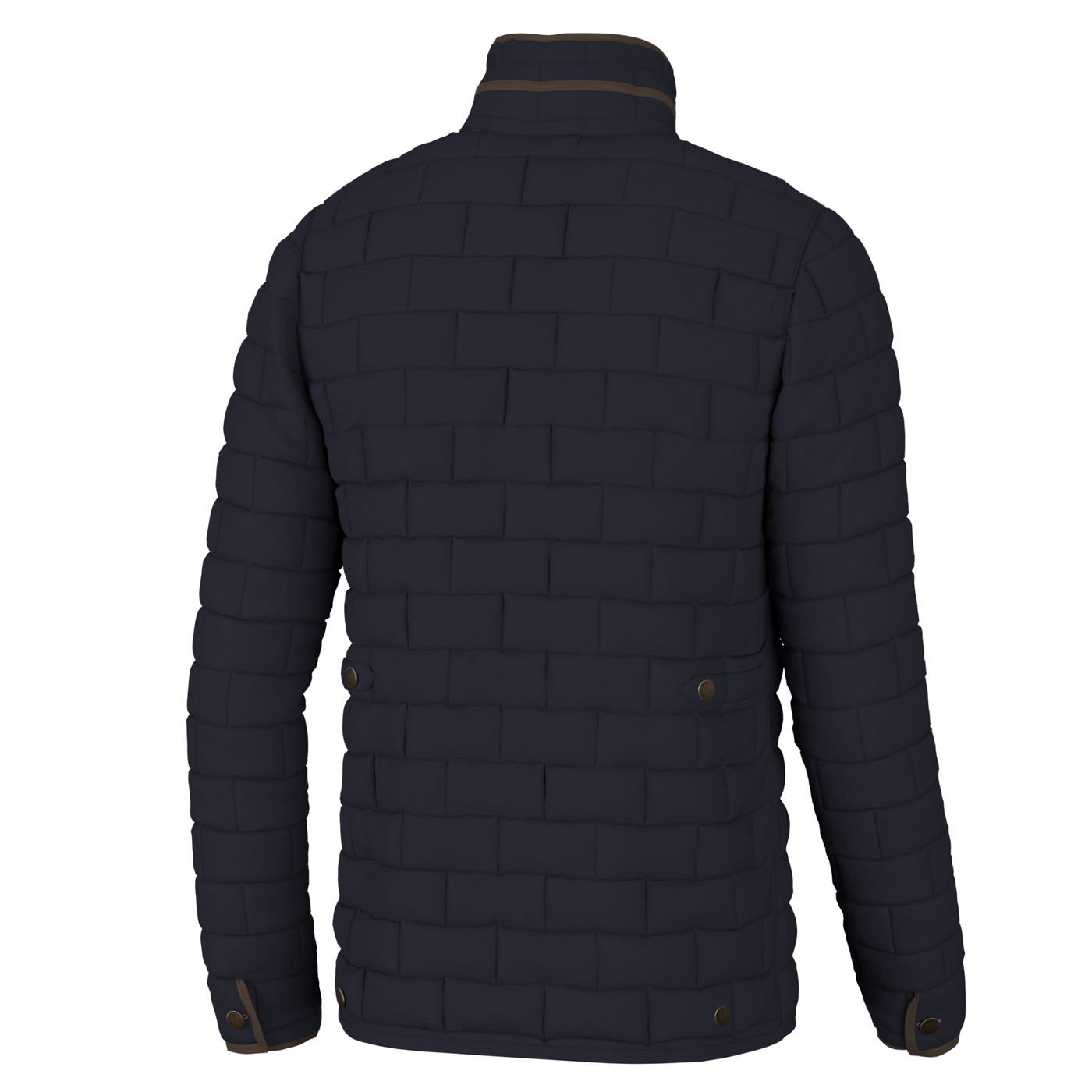 Local Boy Quilted Brick Jacket - NVY - Mercantile213
