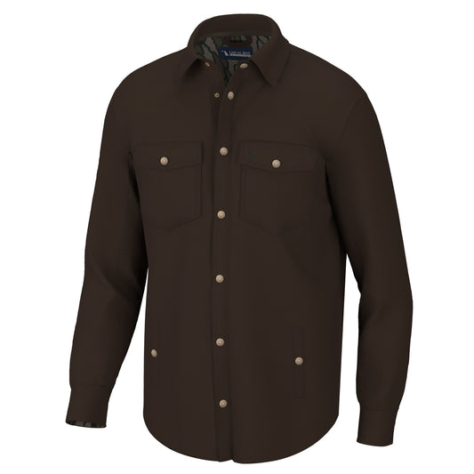 Local Boy Sportsman Shacket - Brown - Mercantile213