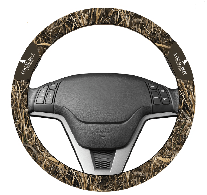Local Boy Steering Wheel Cover- Realtree MAX7 - Mercantile213