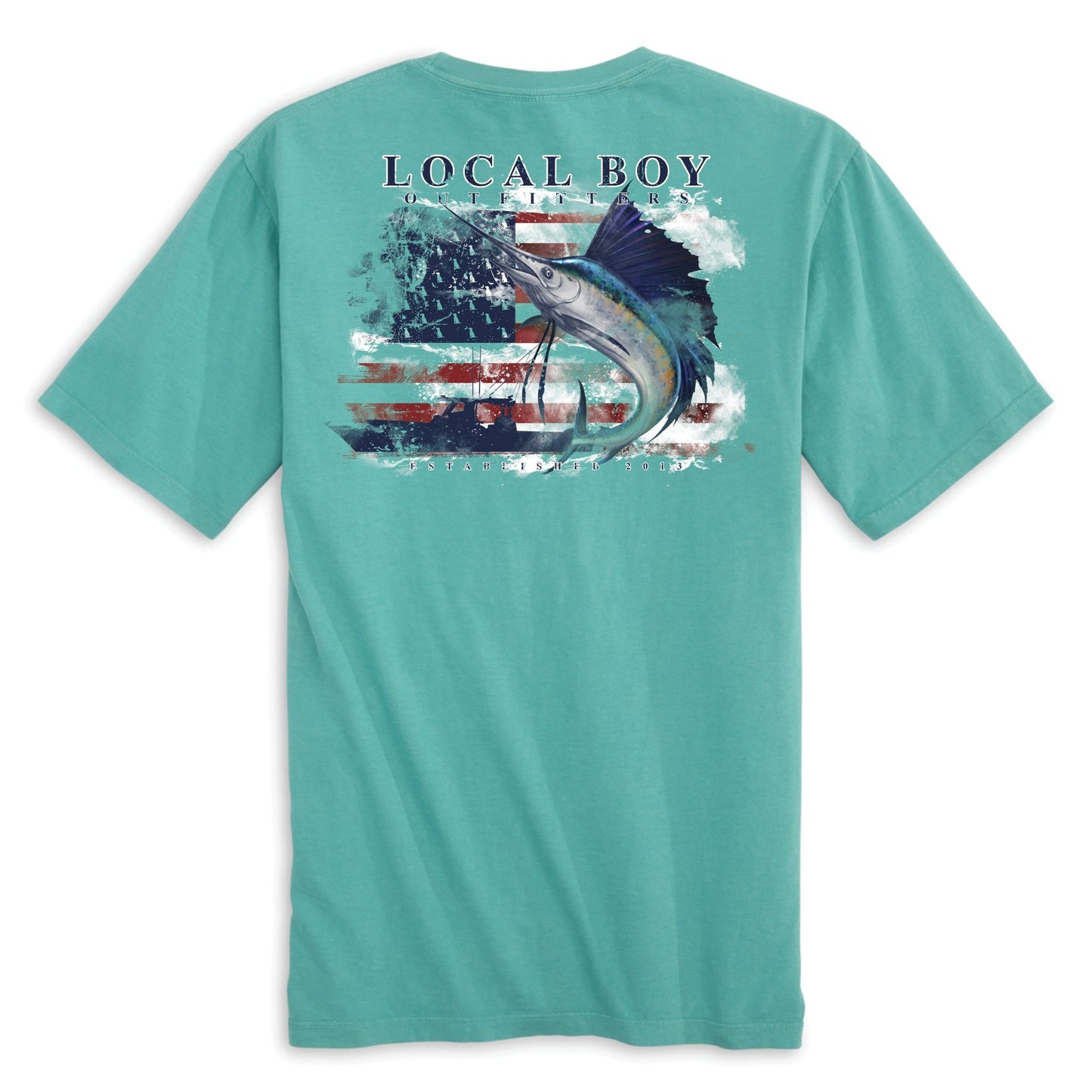 Local Boy Tee - Amercian Sail - SEF - Mercantile213