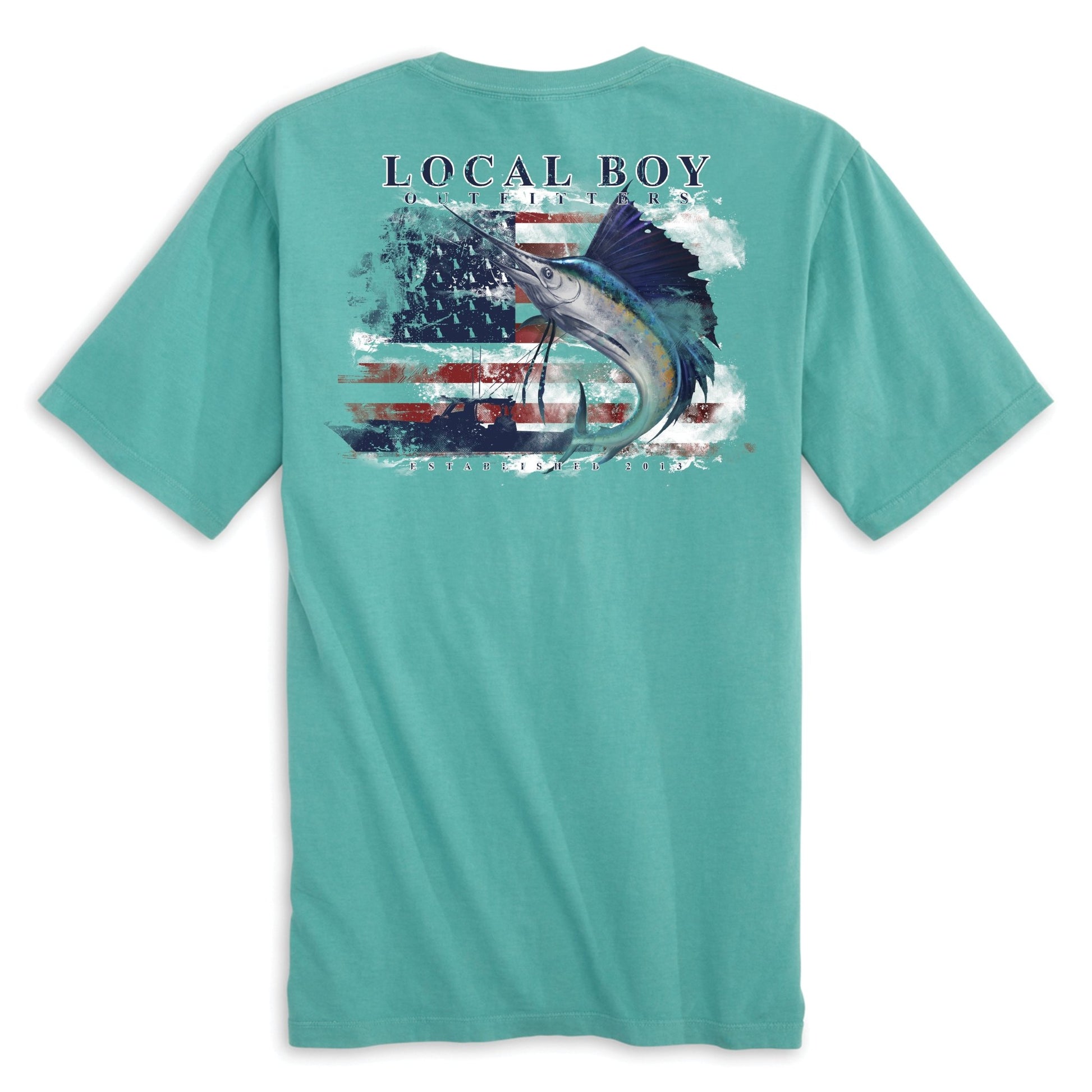 Local Boy Tee - Amercian Sail - SEF - Mercantile213