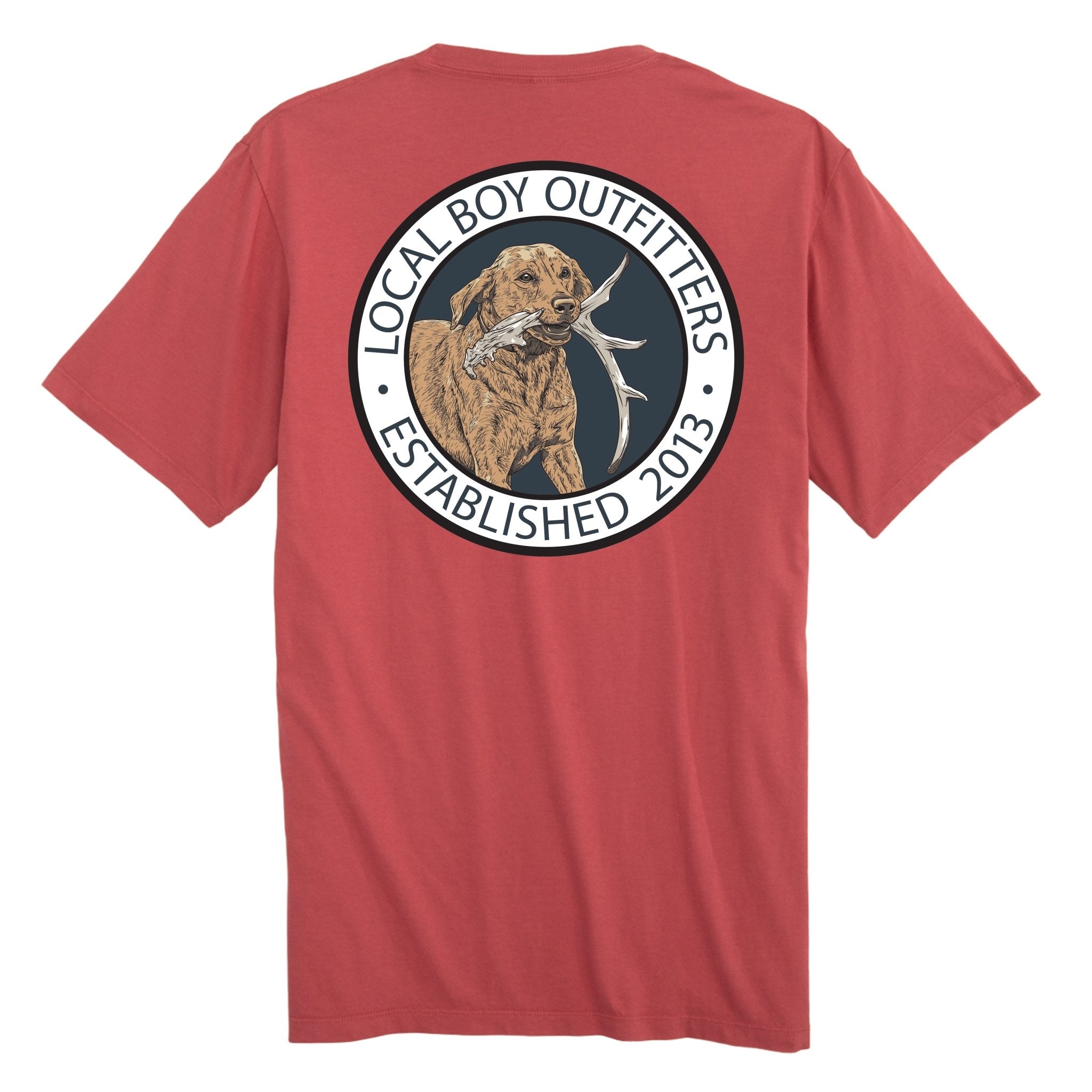 Local Boy Tee - Antler Retrieve - BRC - Mercantile213