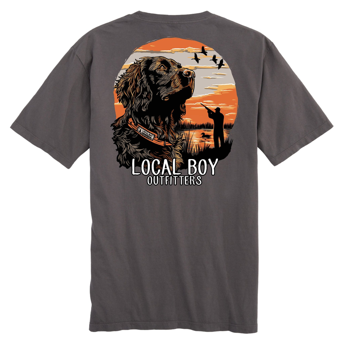 Local Boy Tee - Boykin Dream - GRY - Mercantile213