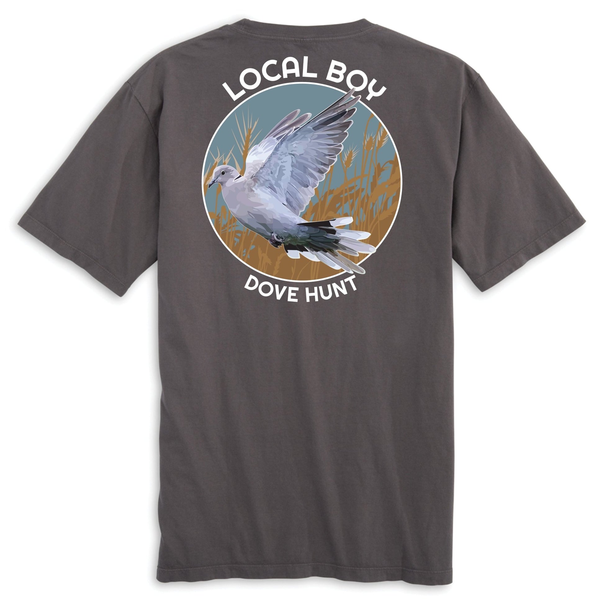 Local Boy Tee - Dove Hunt GRY - Mercantile213