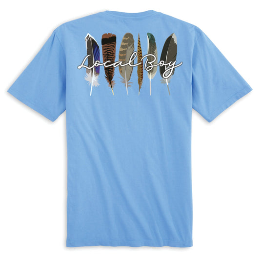 Local Boy Tee - Feathers - WDM - Mercantile213