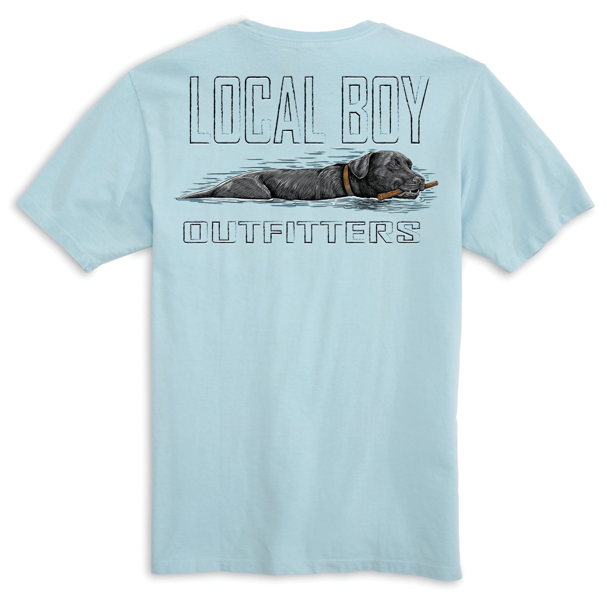 Local Boy Tee - Fetch Black Lab - CBY - Mercantile213