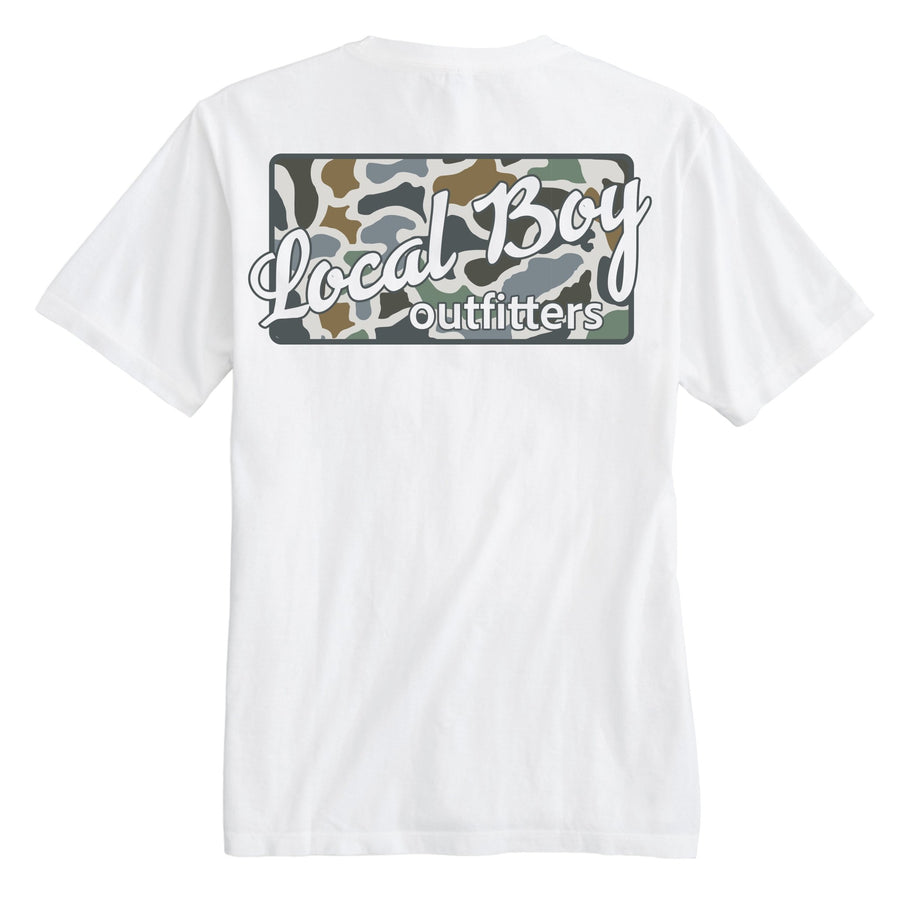 Local Boy Tee - LCF Bluff Plate - WHT - Mercantile213
