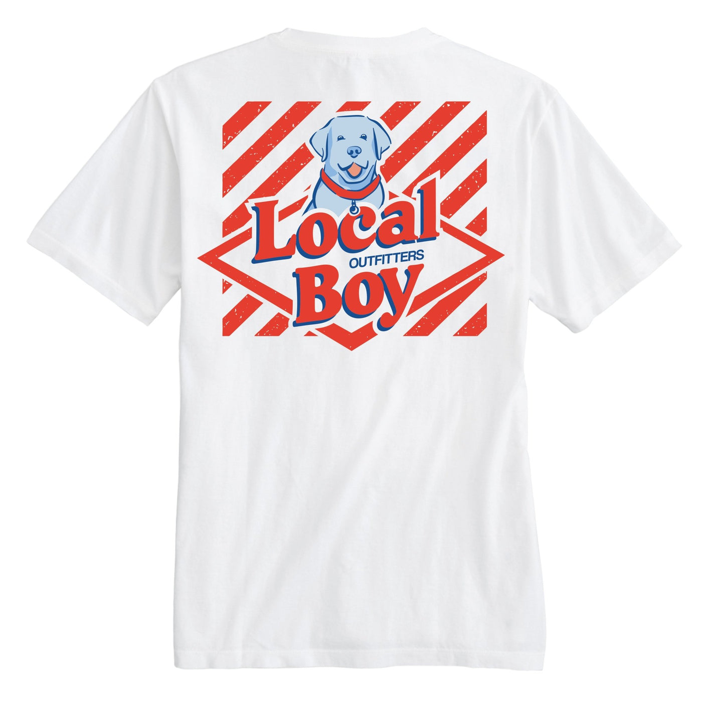 Local Boy Tee - Local Snacks - WHT - Mercantile213