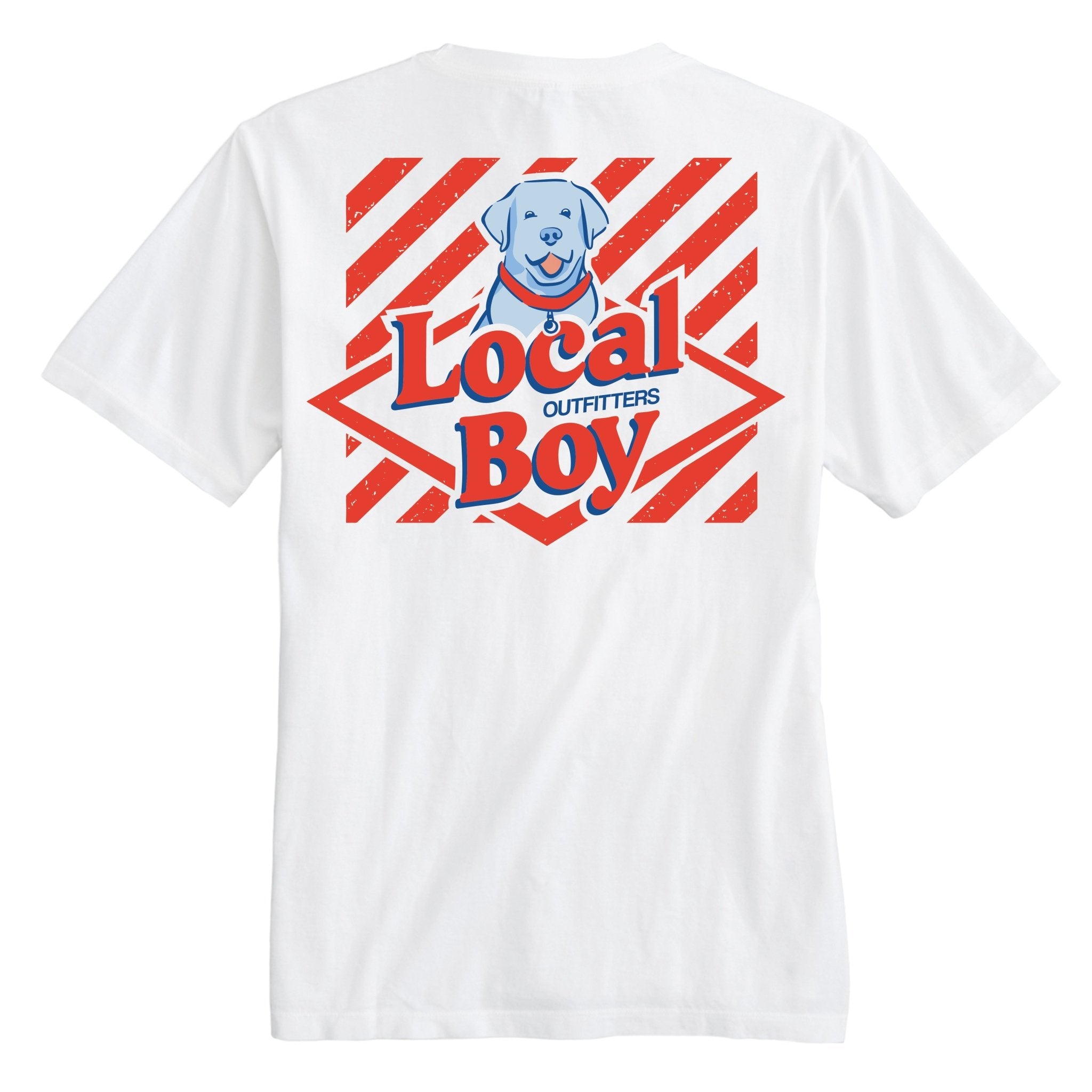 Local Boy Tee - Local Snacks - WHT - Mercantile213
