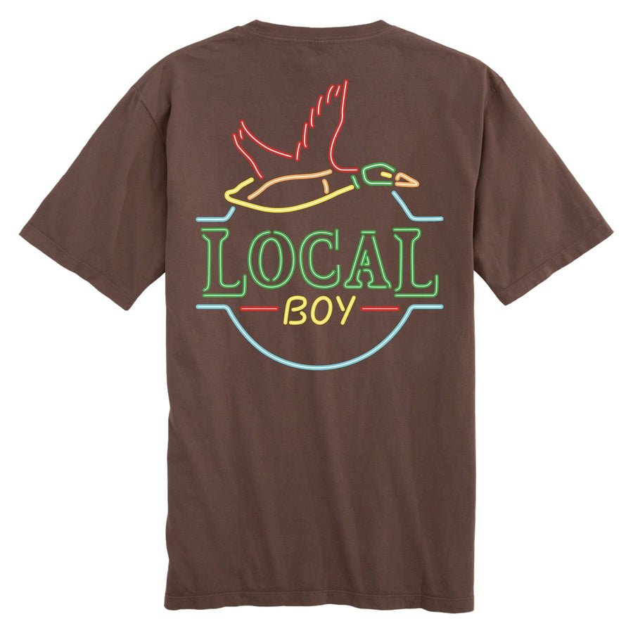 Local Boy Tee - Neon Duck Latte - ESO - Mercantile213