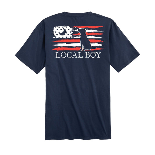 Local Boy Tee - Painted USA - Mercantile213