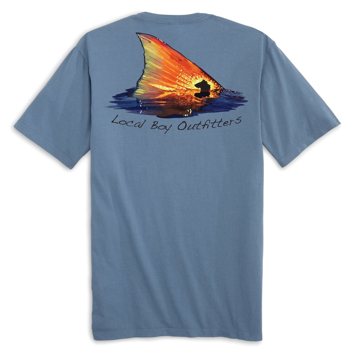 Local Boy Tee - Redfish Tail SLT - Mercantile213