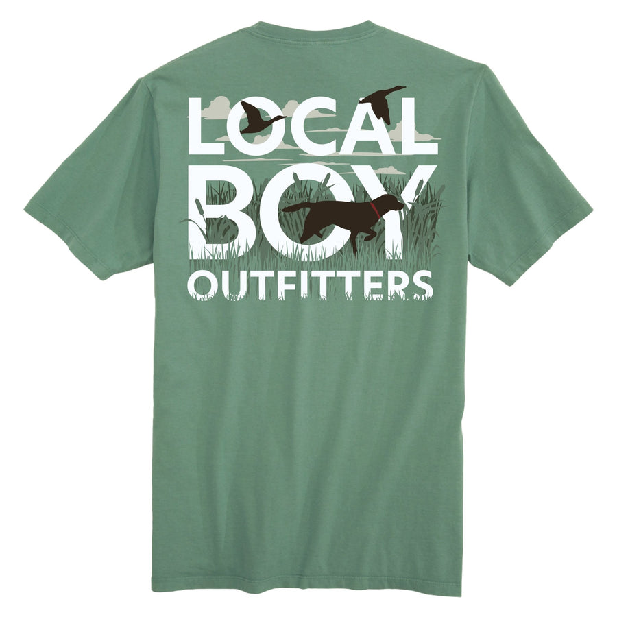 Local Boy Tee - River Text and Tail - LTG - Mercantile213