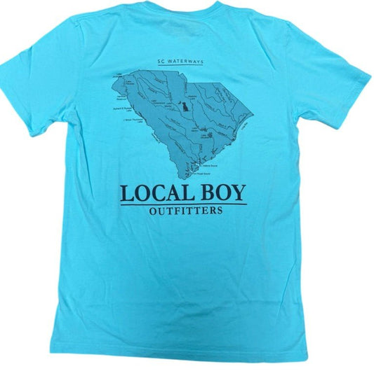 Local Boy Tee - SC Waterways AQU - Mercantile213