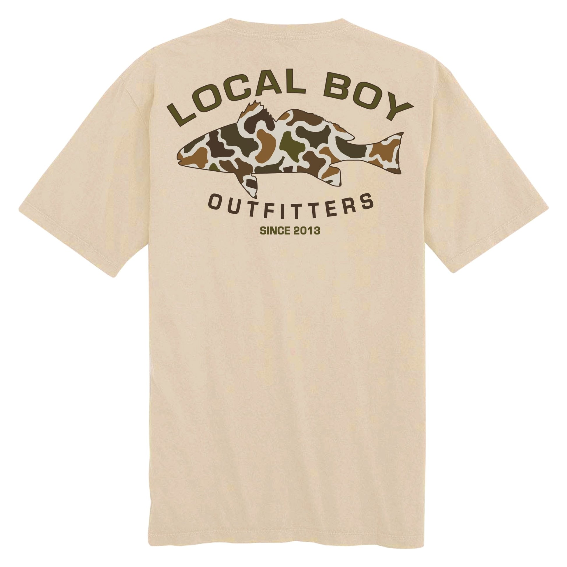 Local Boy Tee - Vintage Redfish - LAT - Mercantile213