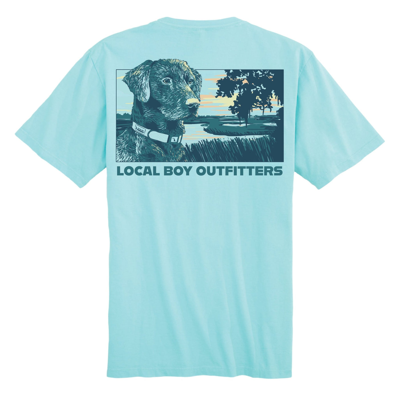 Local Boy Tee - Wetland Watchdog - AQU - Mercantile213