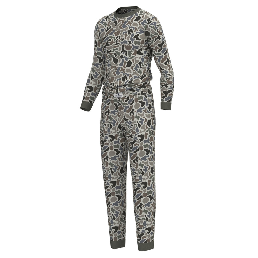 Local Boy Toddler Rib Pajama Set- LCF - Mercantile213