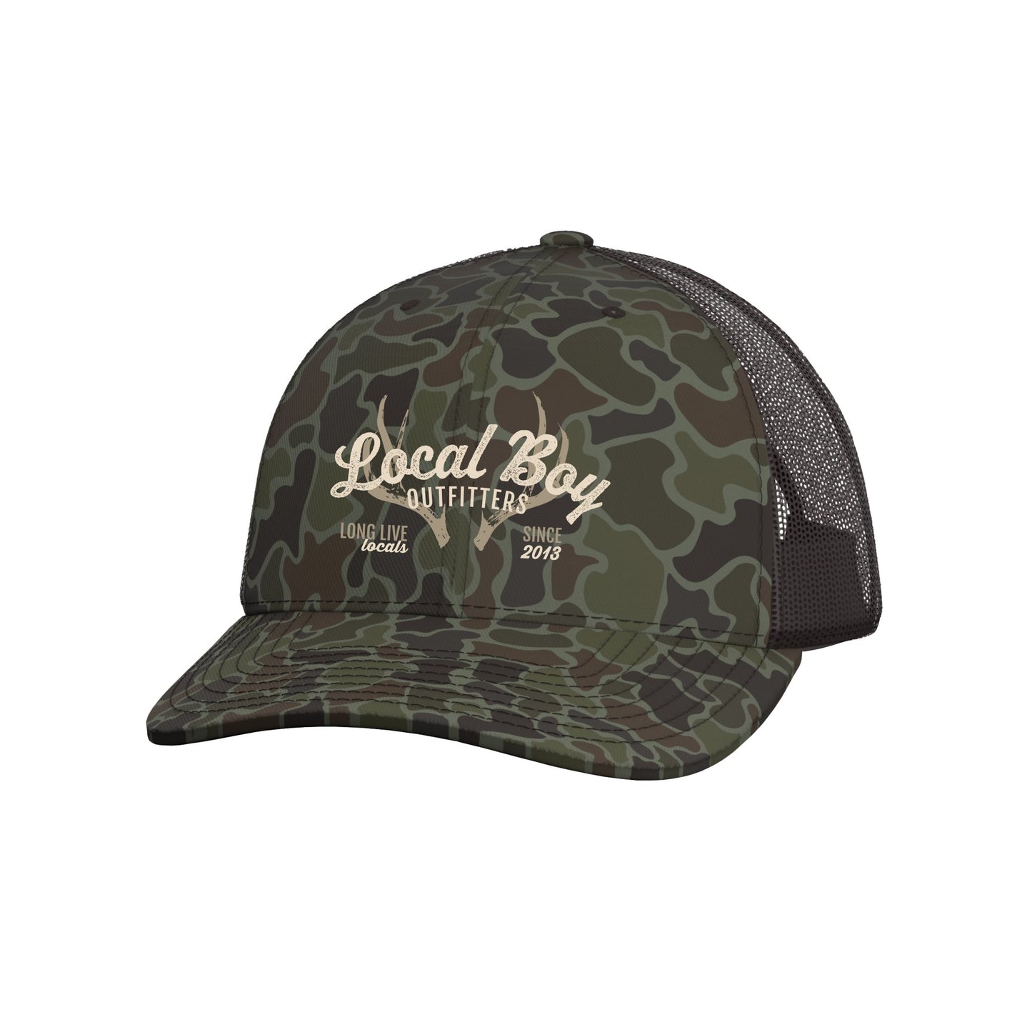 Local Boy Trucker Hat - Antler Arch - LCO - Mercantile213