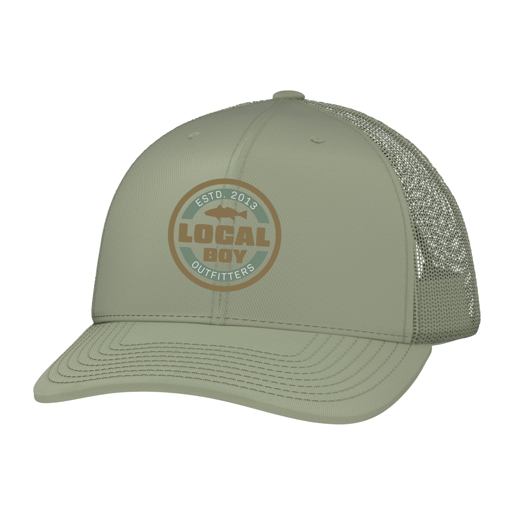Local Boy Trucker Hat - Classic Red - QUAQ - Mercantile213