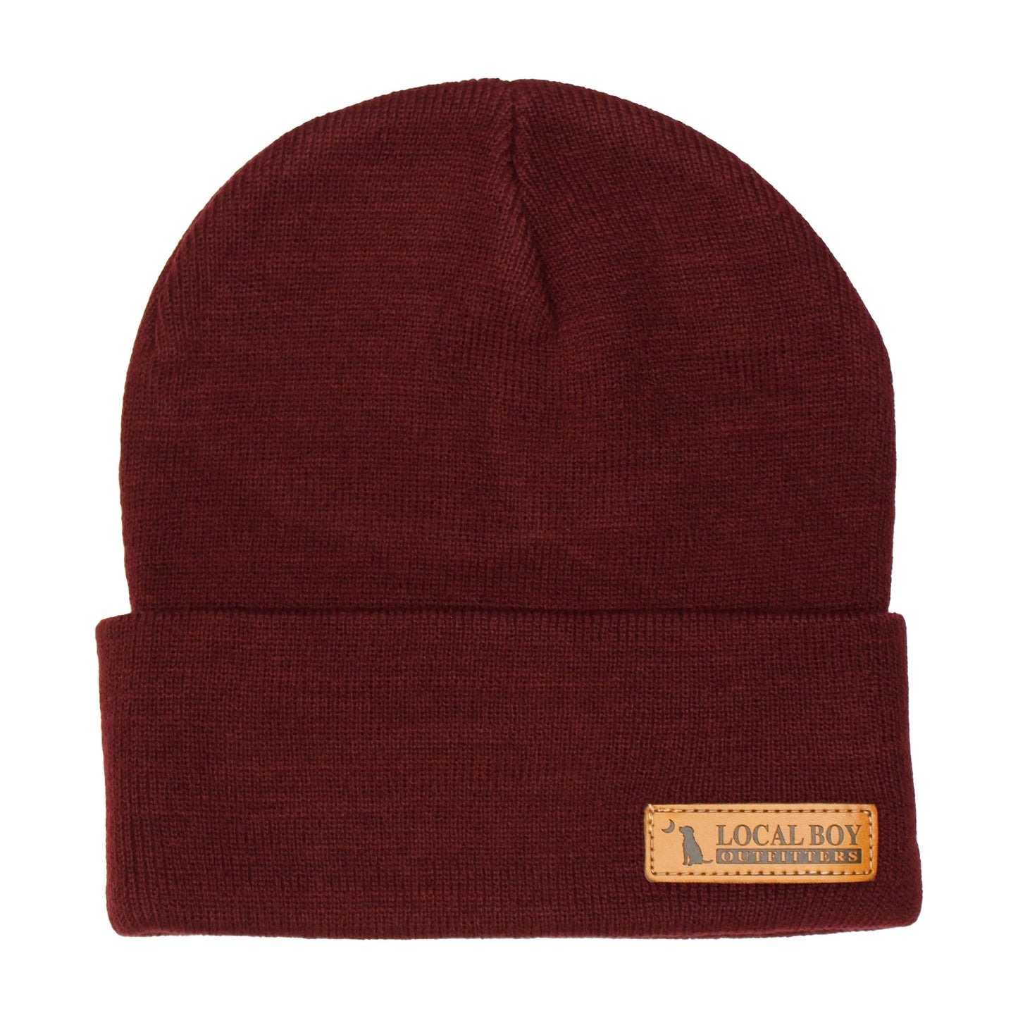 Local Boy Woven Label Beanie - Garnett - Mercantile213