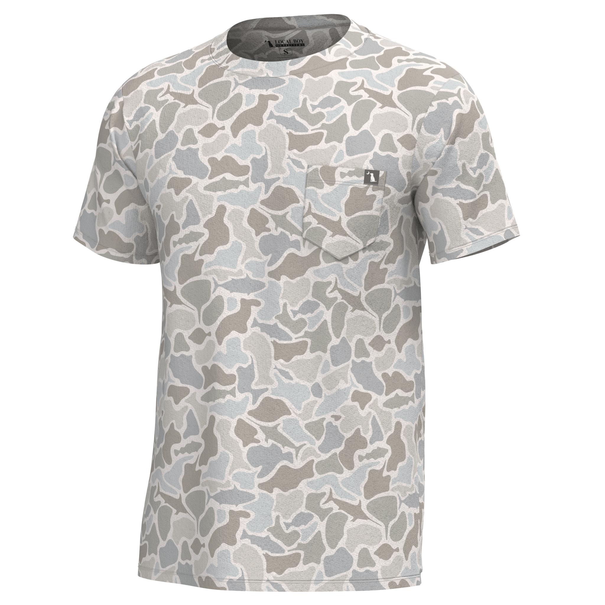 Local Boy YOUTH Heather Blend SS Crewneck - SWC - Mercantile213