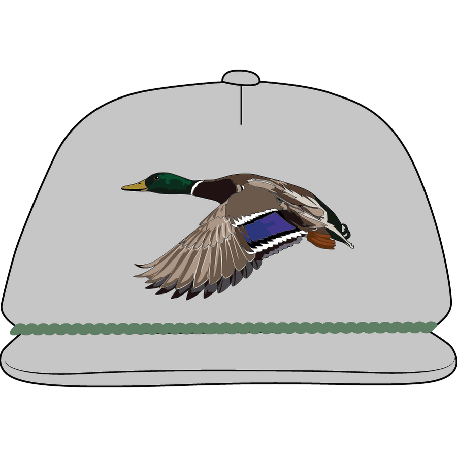 Local Boy Youth LP Rope Hat - Mr Mallard CGRY - Mercantile213
