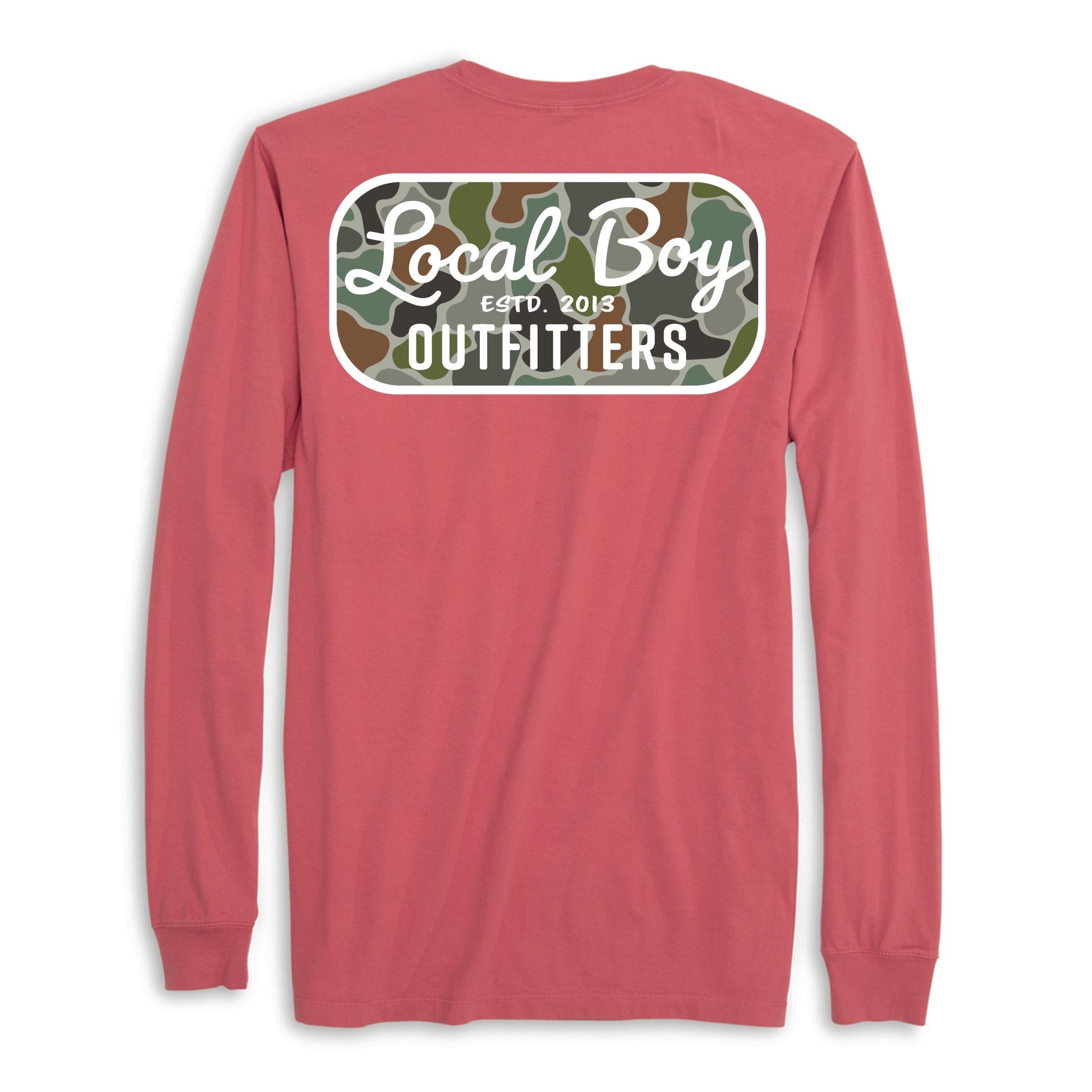 Local Boy Youth LS Tee - Reto Patch - BRC - Mercantile213