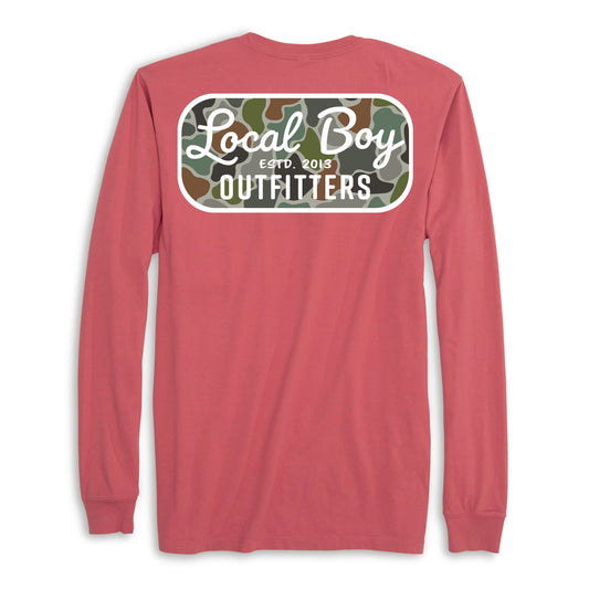 Local Boy Youth LS Tee - Reto Patch - BRC - Mercantile213
