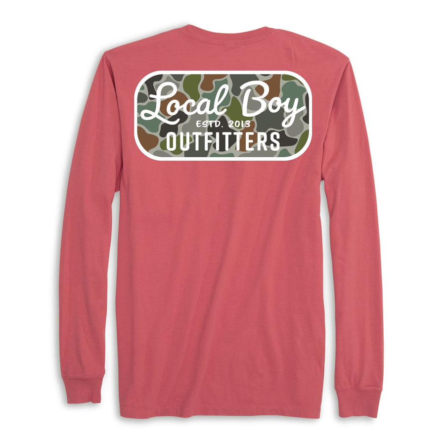 Local Boy Youth LS Tee - Reto Patch - BRC - Mercantile213