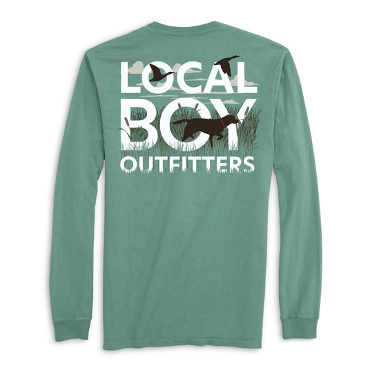 Local Boy Youth LS Tee - Text & Tail - LTG - Mercantile213
