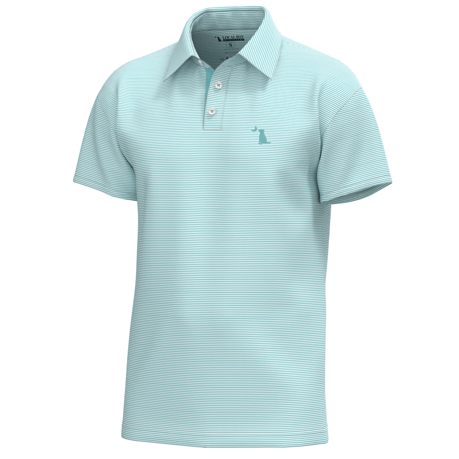 Local Boy Youth Palms Polo - AQW - Mercantile213