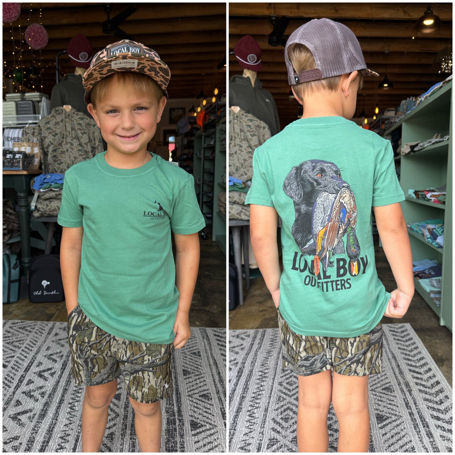 Local Boy Youth Tee - Feathered Fetch - LTG - Mercantile213