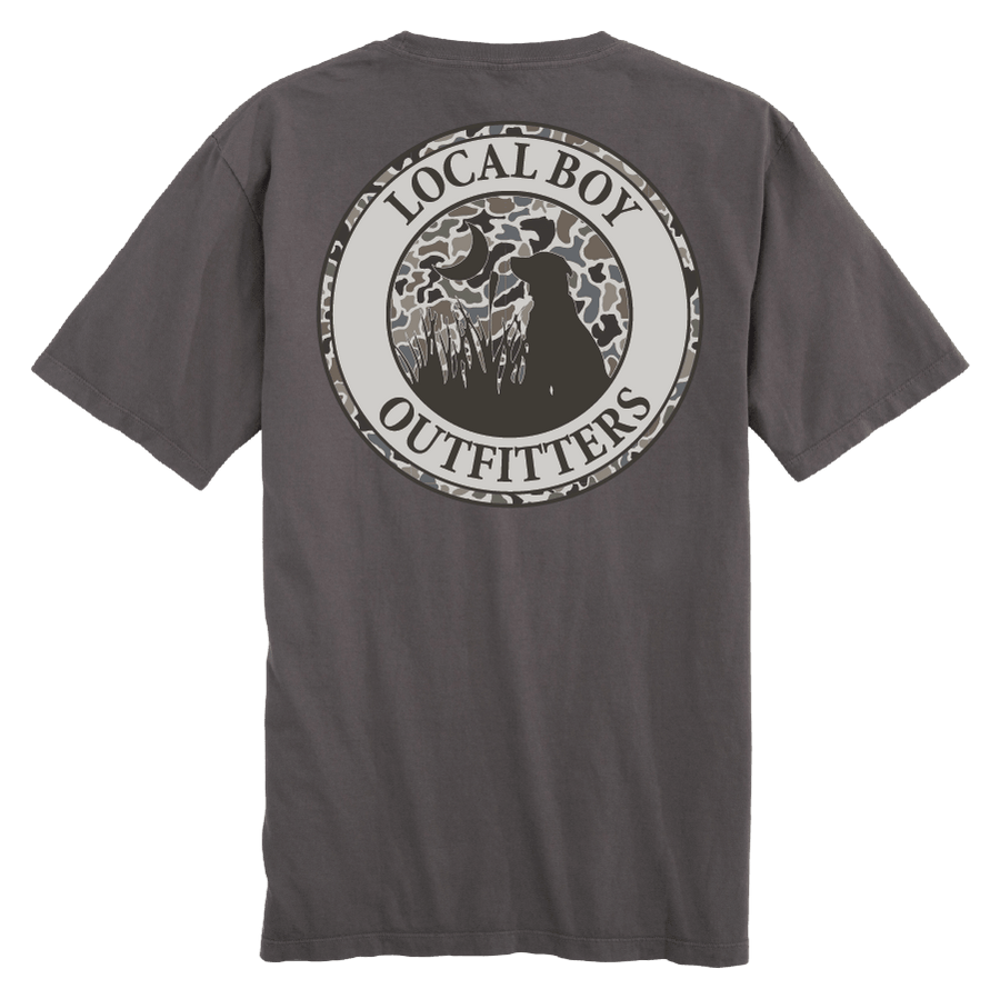 Local Boy Youth Tee - Localflage Circle - GRY - Mercantile213