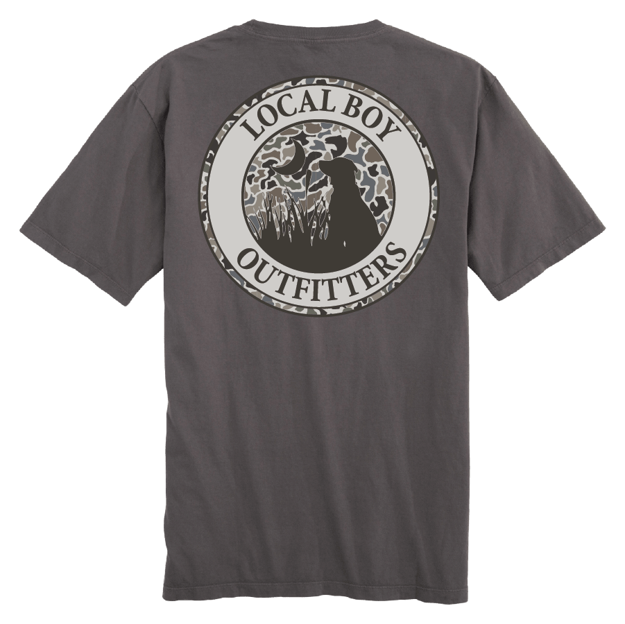 Local Boy Youth Tee - Localflage Circle - GRY - Mercantile213