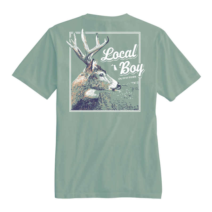 Local Boy Youth Tee-Stag Profile BAY - Mercantile213