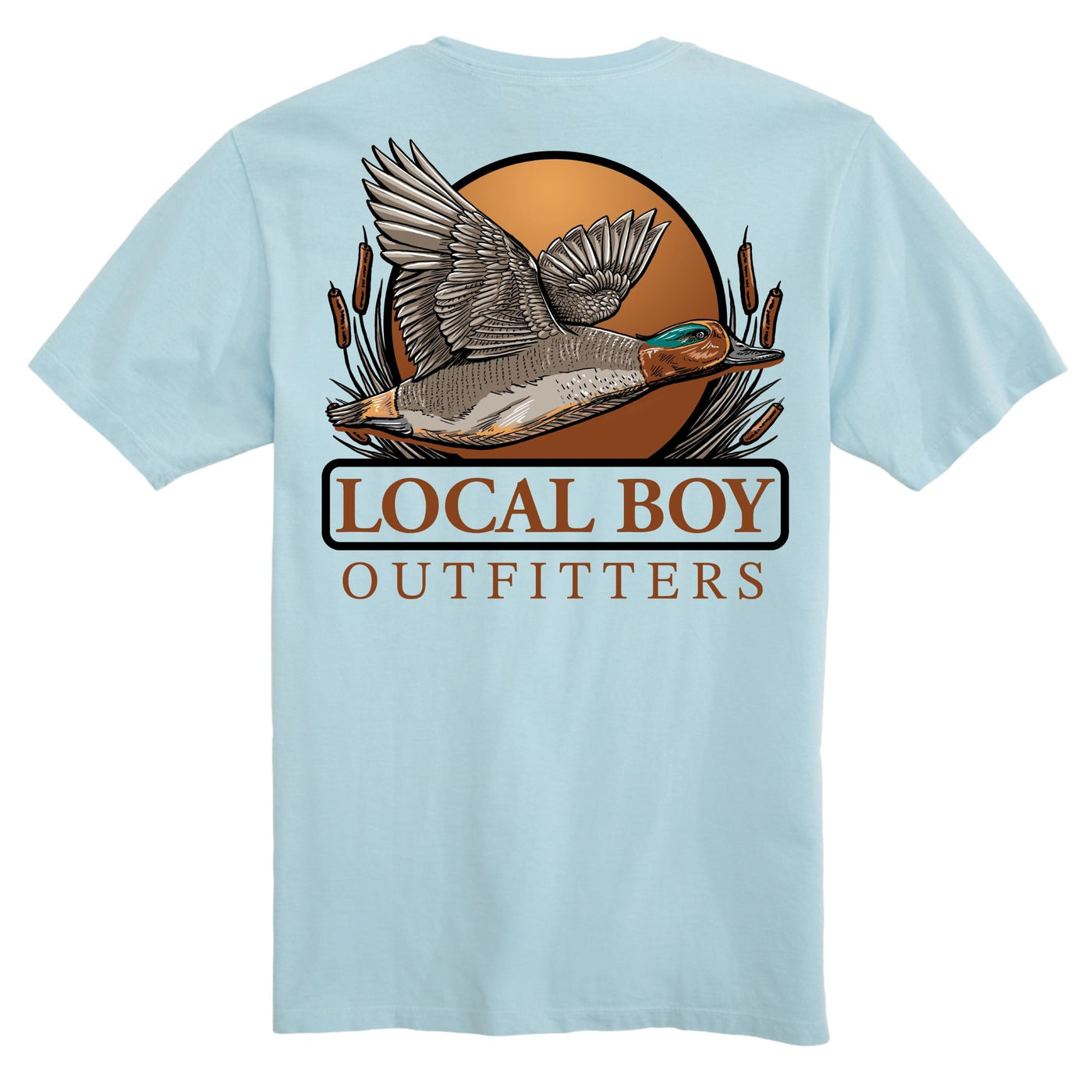 Local Boy Youth Tee - Teal Tails - CBY - Mercantile213